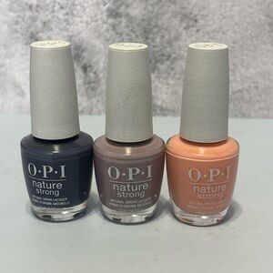OPI Nature Strong Lot of 3 New